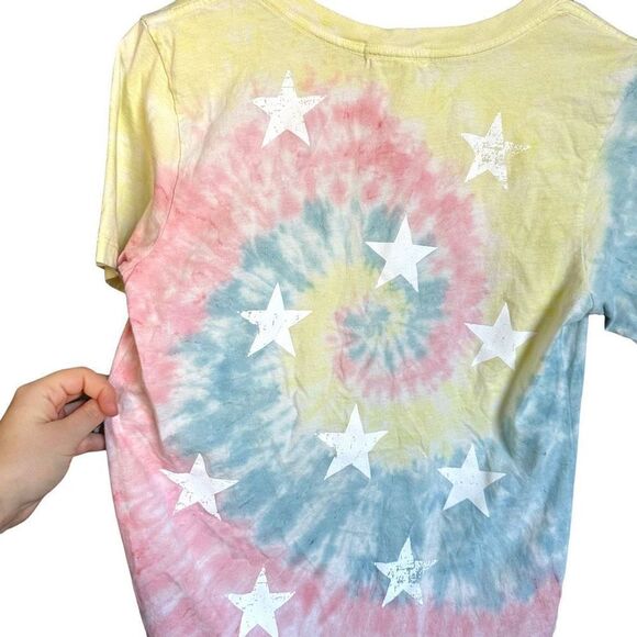 CHRLDR Tie Dye Spiral Star Graphic Tee - Picture 8 of 12